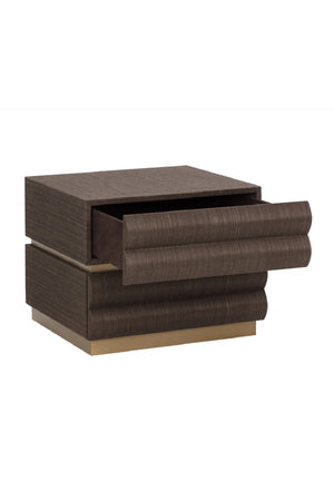   Modern European furniture - Tiered 2-Drawer Nightstand - www.oroa.com | Oroa.com