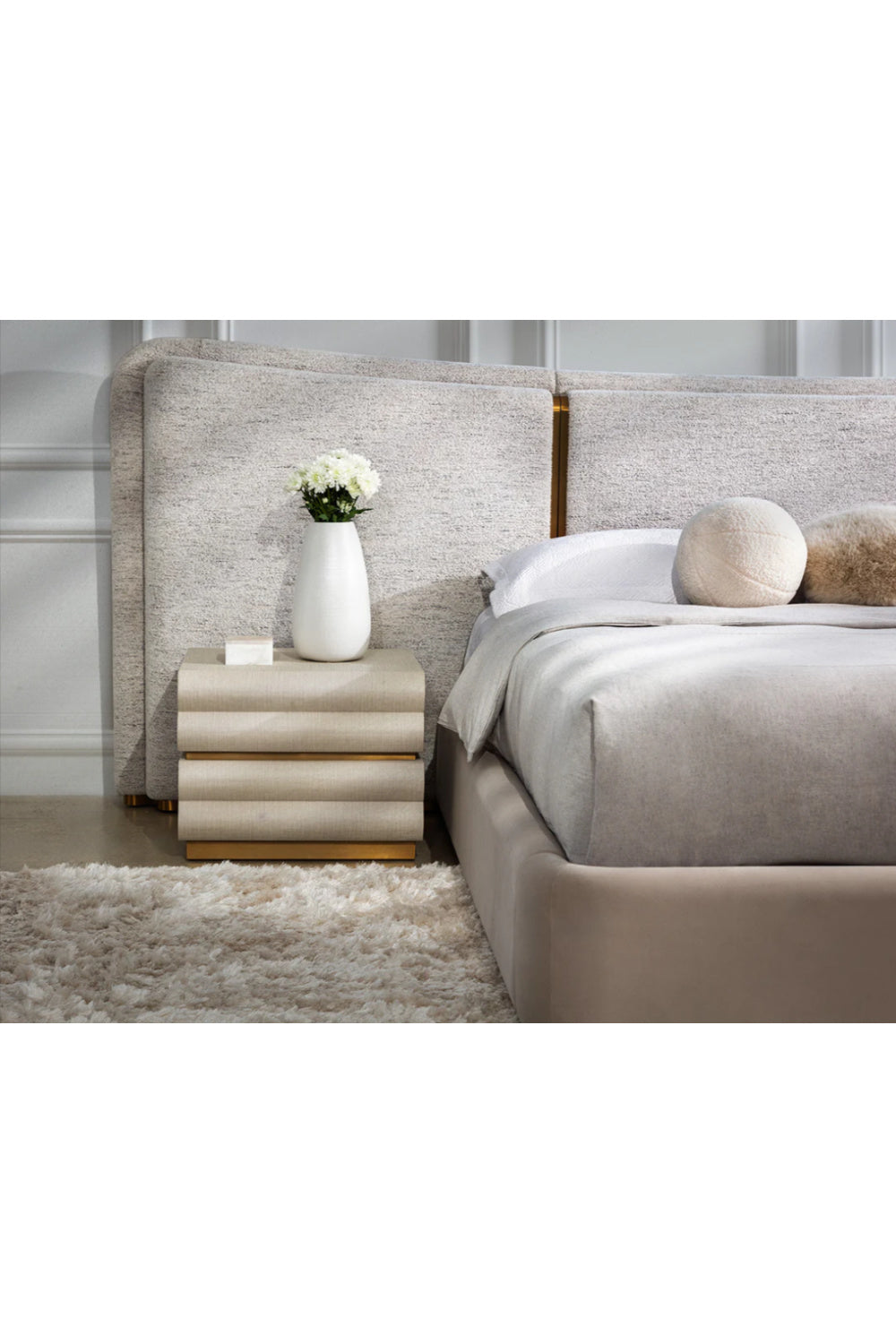   Modern European furniture - Tiered 2-Drawer Nightstand - www.oroa.com | Oroa.com