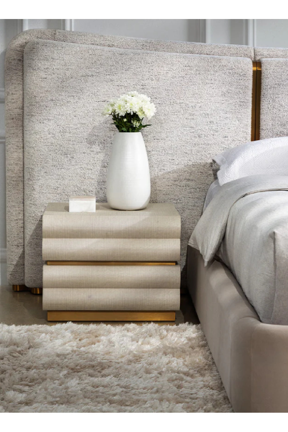   Modern European furniture - Tiered 2-Drawer Nightstand - www.oroa.com | Oroa.com