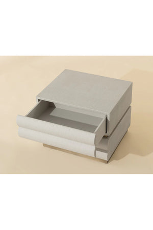   Modern European furniture - Tiered 2-Drawer Nightstand - www.oroa.com | Oroa.com