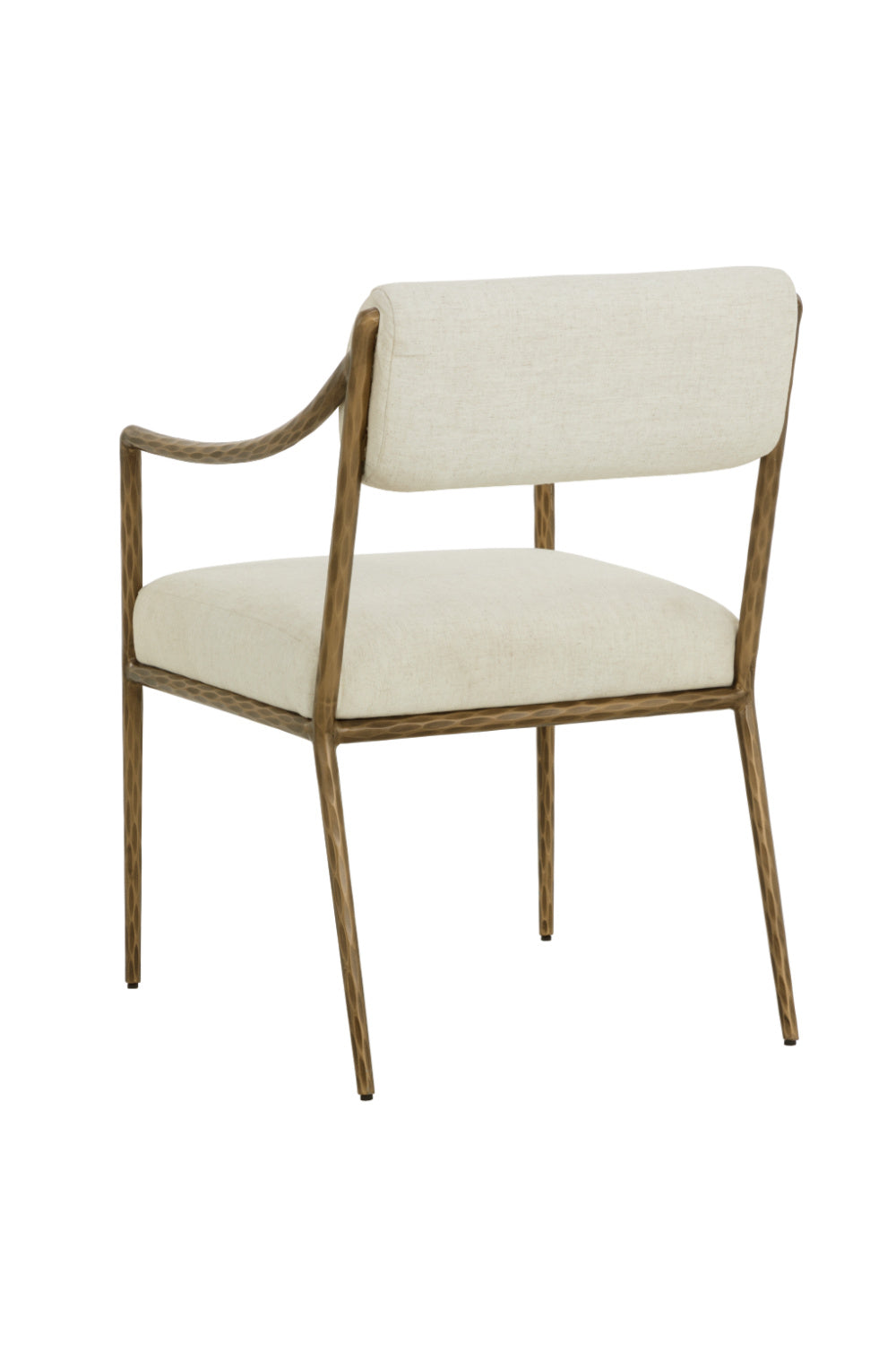   Modern European furniture - Cream Linen Dining Armchair - www.oroa.com | Oroa.com