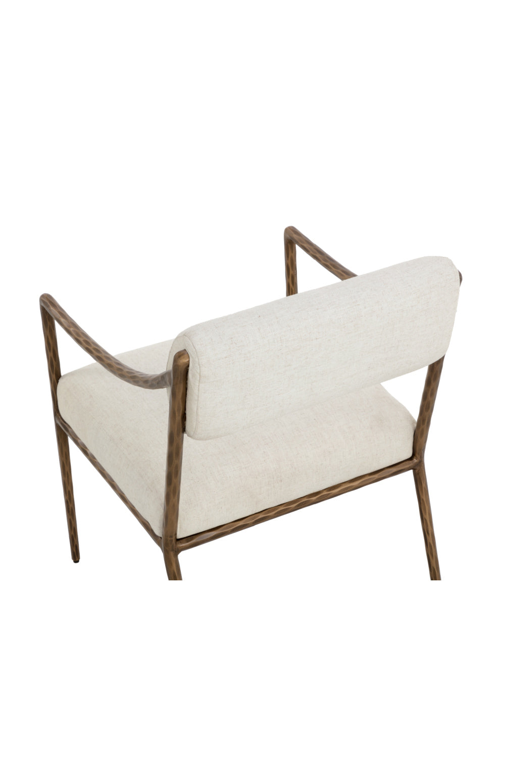   Modern European furniture - Cream Linen Dining Armchair - www.oroa.com | Oroa.com