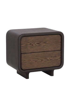   Modern European furniture - 2-Drawer Oak Nightstand - www.oroa.com | Oroa.com