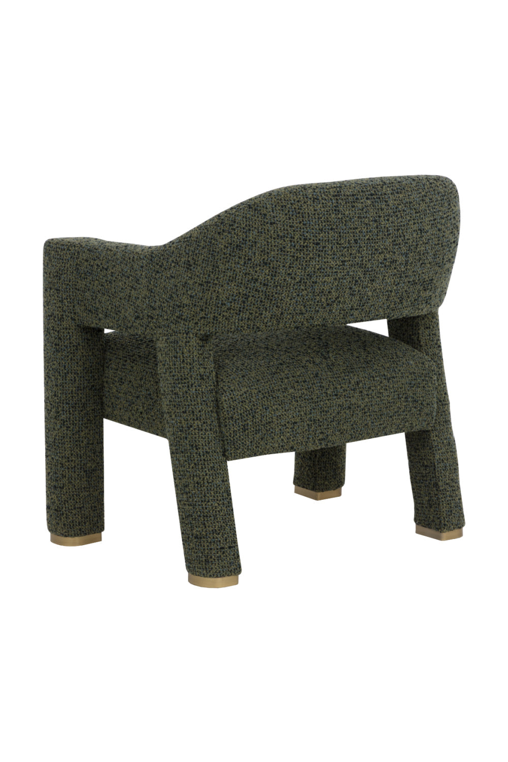  Modern European furniture - Green Cutout-Back Lounge Chair - www.oroa.com | Oroa.com