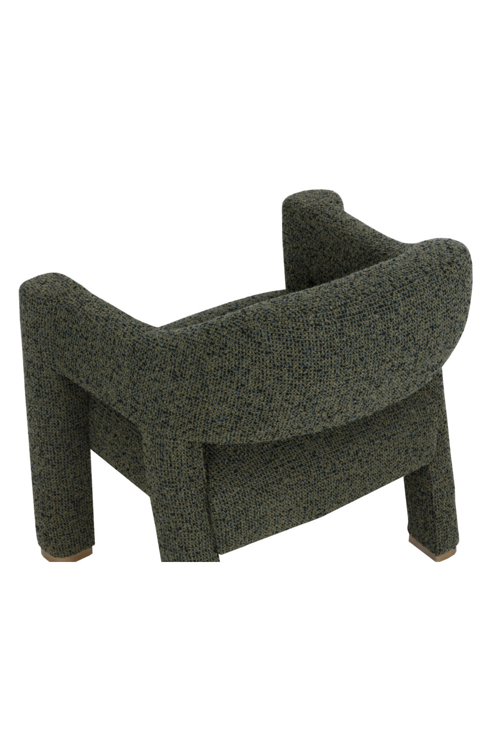   Modern European furniture - Green Cutout-Back Lounge Chair - www.oroa.com | Oroa.com