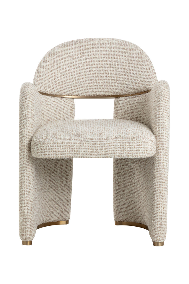 Modern European furniture - Modern Art Deco Dining Armchair - www.oroa.com