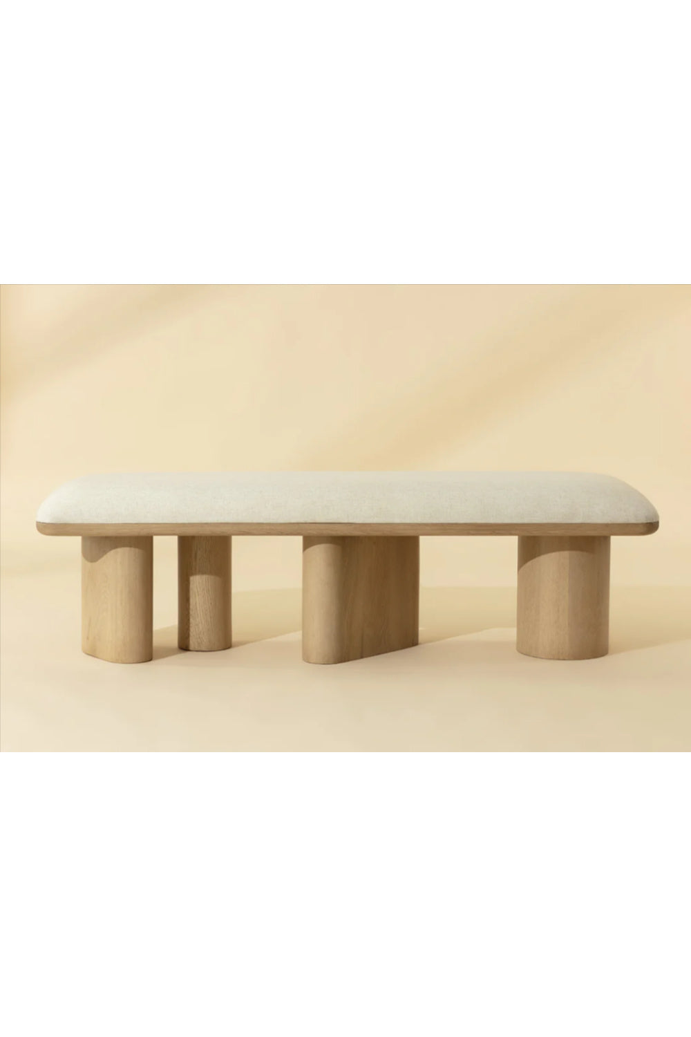   Modern European furniture - Light Oak Accent Bench - www.oroa.com | Oroa.com