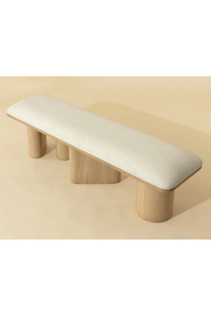   Modern European furniture - Light Oak Accent Bench - www.oroa.com | Oroa.com