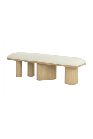   Modern European furniture - Light Oak Accent Bench - www.oroa.com | Oroa.com