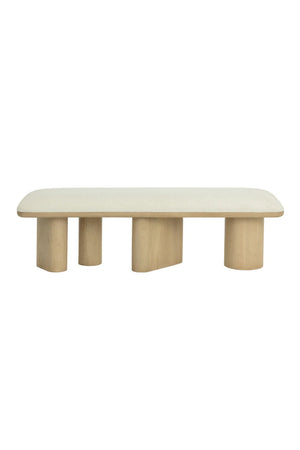   Modern European furniture - Light Oak Accent Bench - www.oroa.com | Oroa.com