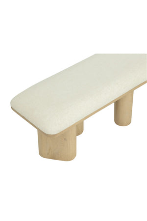  Modern European furniture - Light Oak Accent Bench - www.oroa.com | Oroa.com