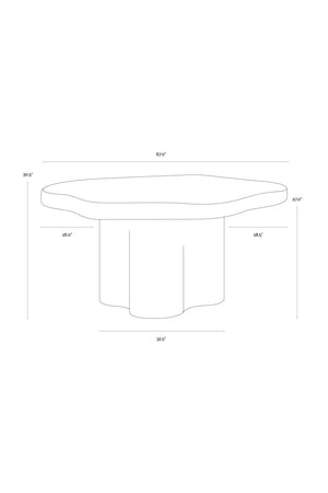   Modern European furniture - Solid Acacia Wood Dining Table - www.oroa.com | Oroa.com