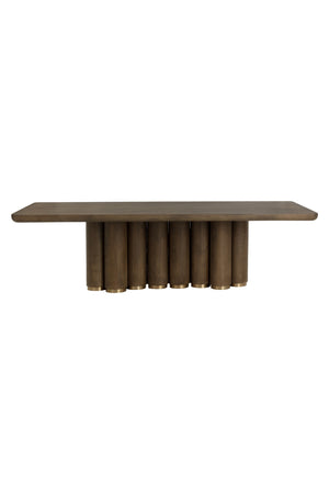   Modern European furniture - Rectangular Oak Wood Dining Table - www.oroa.com | Oroa.com