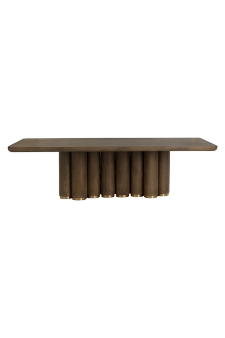   Modern European furniture - Rectangular Oak Wood Dining Table - www.oroa.com | Oroa.com
