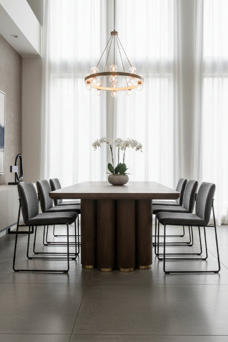   Modern European furniture - Rectangular Oak Wood Dining Table - www.oroa.com | Oroa.com