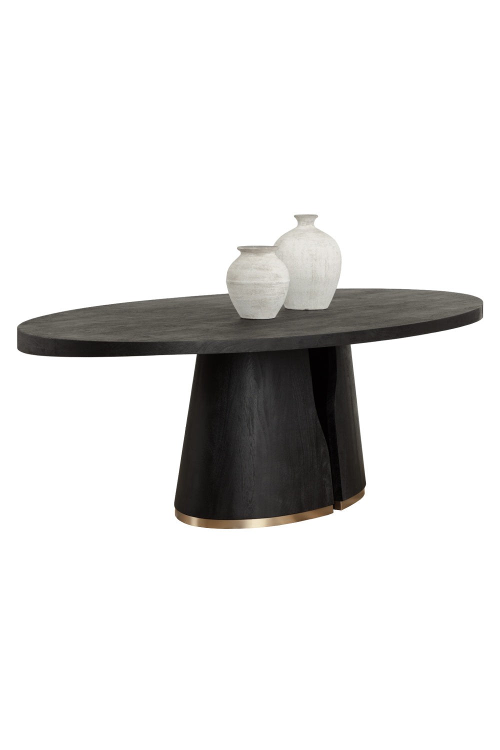   Modern European furniture - Dual Pedestal Wood Dining Table - www.oroa.com | Oroa.com