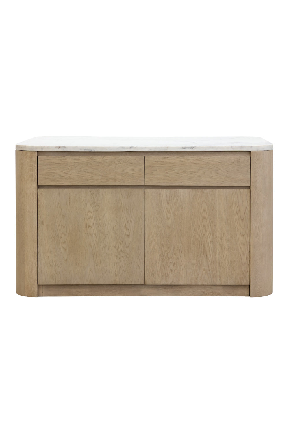   Modern European furniture - Contemporary Marble Kitchen Island w/ Open Shelving - www.oroa.com | Oroa.com