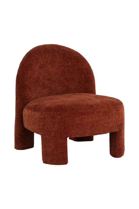  Modern European furniture - Red Arched-Back Lounge Chair - www.oroa.com | Oroa.com
