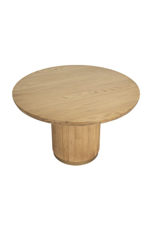   Modern European furniture - Oak Round Dining Table - www.oroa.com | Oroa.com