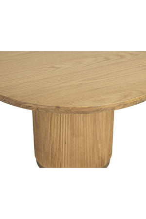   Modern European furniture - Oak Round Dining Table - www.oroa.com | Oroa.com