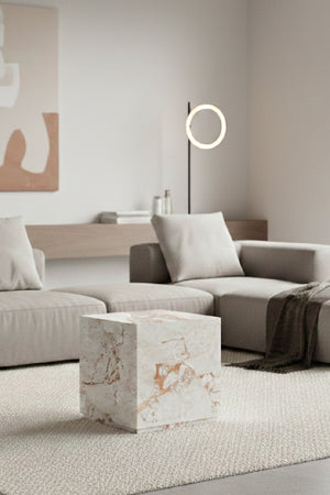   Modern European furniture - Marble Cube End Table - www.oroa.com | Oroa.com