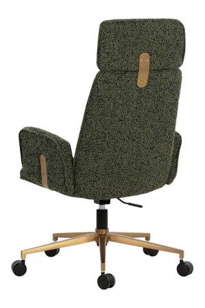   Modern European furniture - Curved Upholstered Office Chair - www.oroa.com | Oroa.com