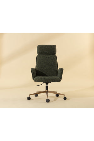   Modern European furniture - Curved Upholstered Office Chair - www.oroa.com | Oroa.com