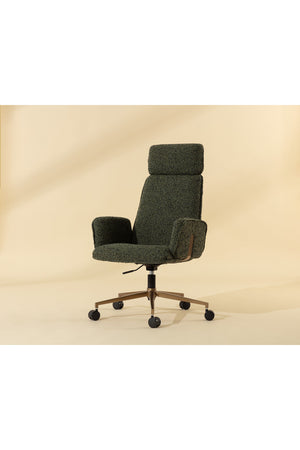   Modern European furniture - Curved Upholstered Office Chair - www.oroa.com | Oroa.com