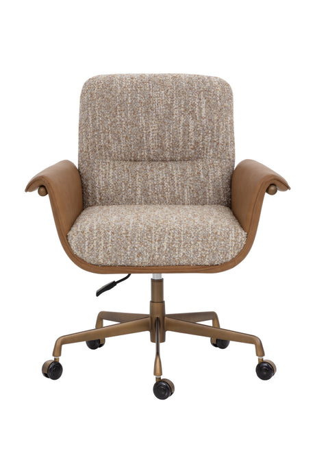   Modern European furniture - Leather Look Arm Office Chair - www.oroa.com | Oroa.com
