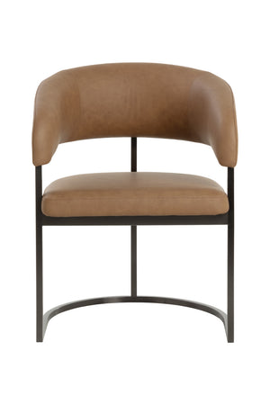   Modern European furniture - Cantilevered Frame Dining Armchair - www.oroa.com | Oroa.com