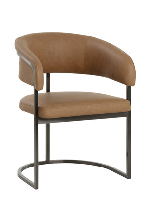   Modern European furniture - Cantilevered Frame Dining Armchair - www.oroa.com | Oroa.com
