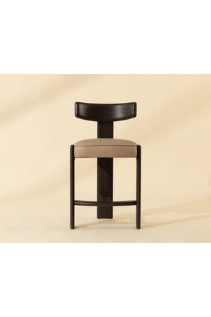   Modern European furniture - Oak T-Shaped Back Counter Stool - www.oroa.com | Oroa.com