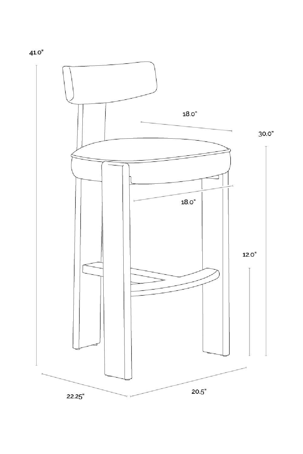   Modern European furniture - Oak Framed Green Bar Stool - www.oroa.com | Oroa.com