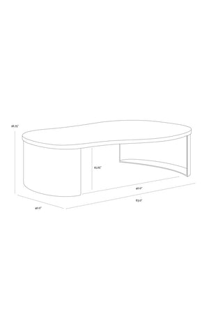   Modern European furniture - Glass Top Coffee Table - www.oroa.com | Oroa.com