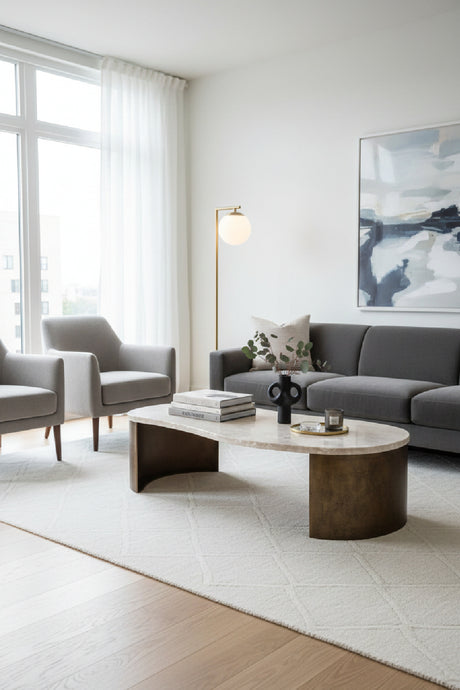   Modern European furniture - Glass Top Coffee Table - www.oroa.com | Oroa.com