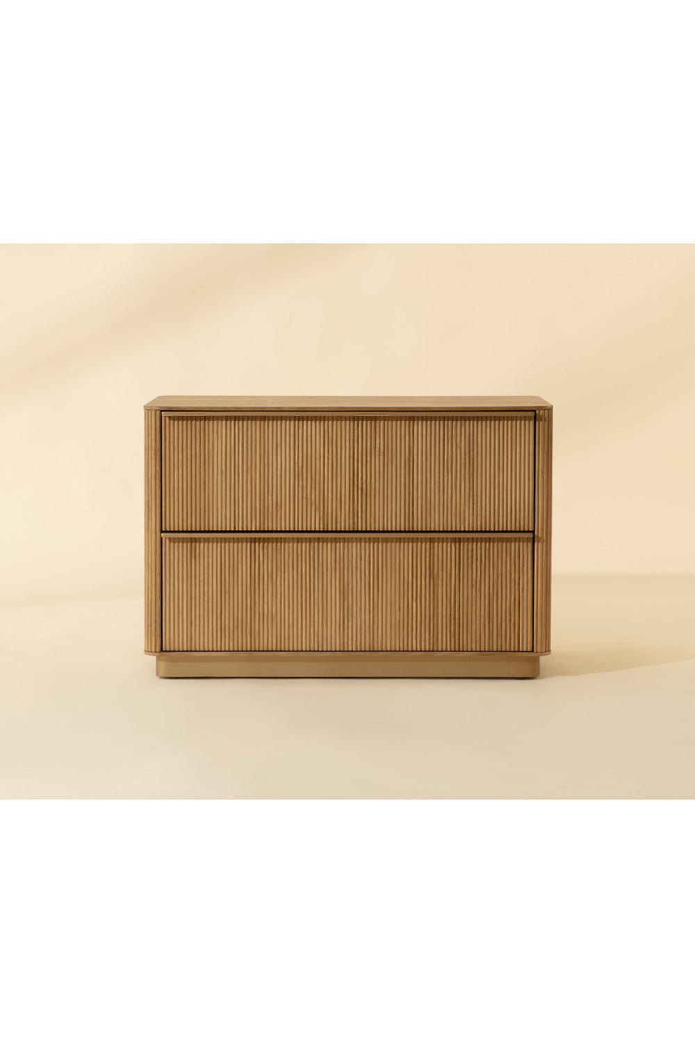   Modern European furniture - Rectangular Rustic Oak & Gold Nightstand - www.oroa.com | Oroa.com