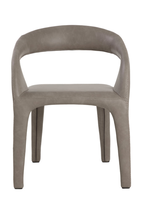   Modern European furniture - Open-Back Leather Look Dining Chair - www.oroa.com | Oroa.com