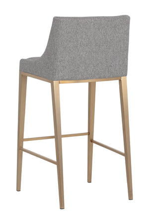   Modern European furniture - Fabric Upholstered Bar Stool - www.oroa.com | Oroa.com
