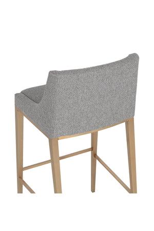   Modern European furniture - Fabric Upholstered Bar Stool - www.oroa.com | Oroa.com