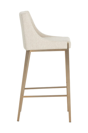   Modern European furniture - Fabric Upholstered Bar Stool - www.oroa.com | Oroa.com
