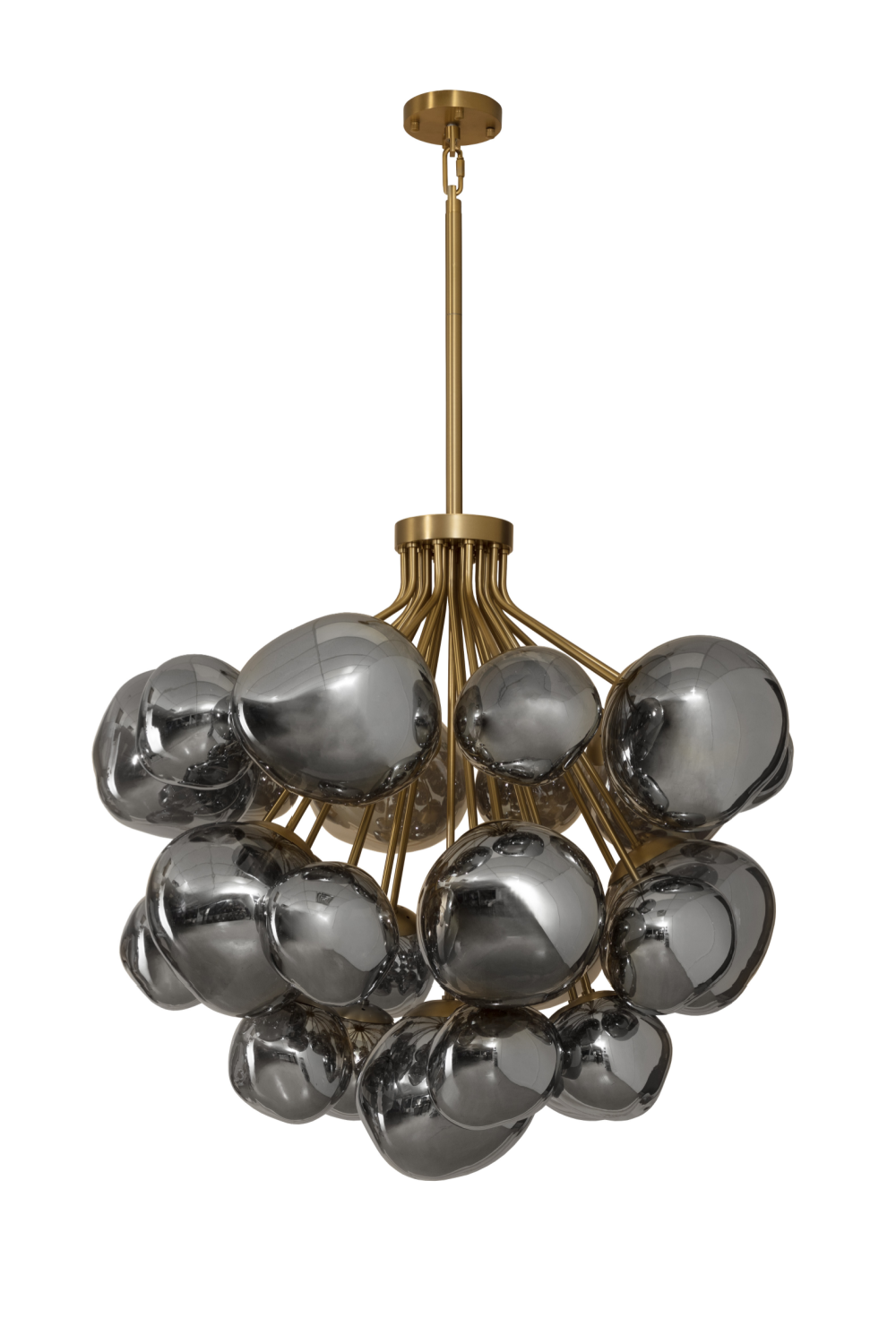   Modern European furniture - Gray Glass Orbs Chandelier - www.oroa.com | Oroa.com