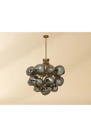   Modern European furniture - Gray Glass Orbs Chandelier - www.oroa.com | Oroa.com