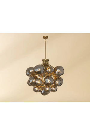   Modern European furniture - Gray Glass Orbs Chandelier - www.oroa.com | Oroa.com