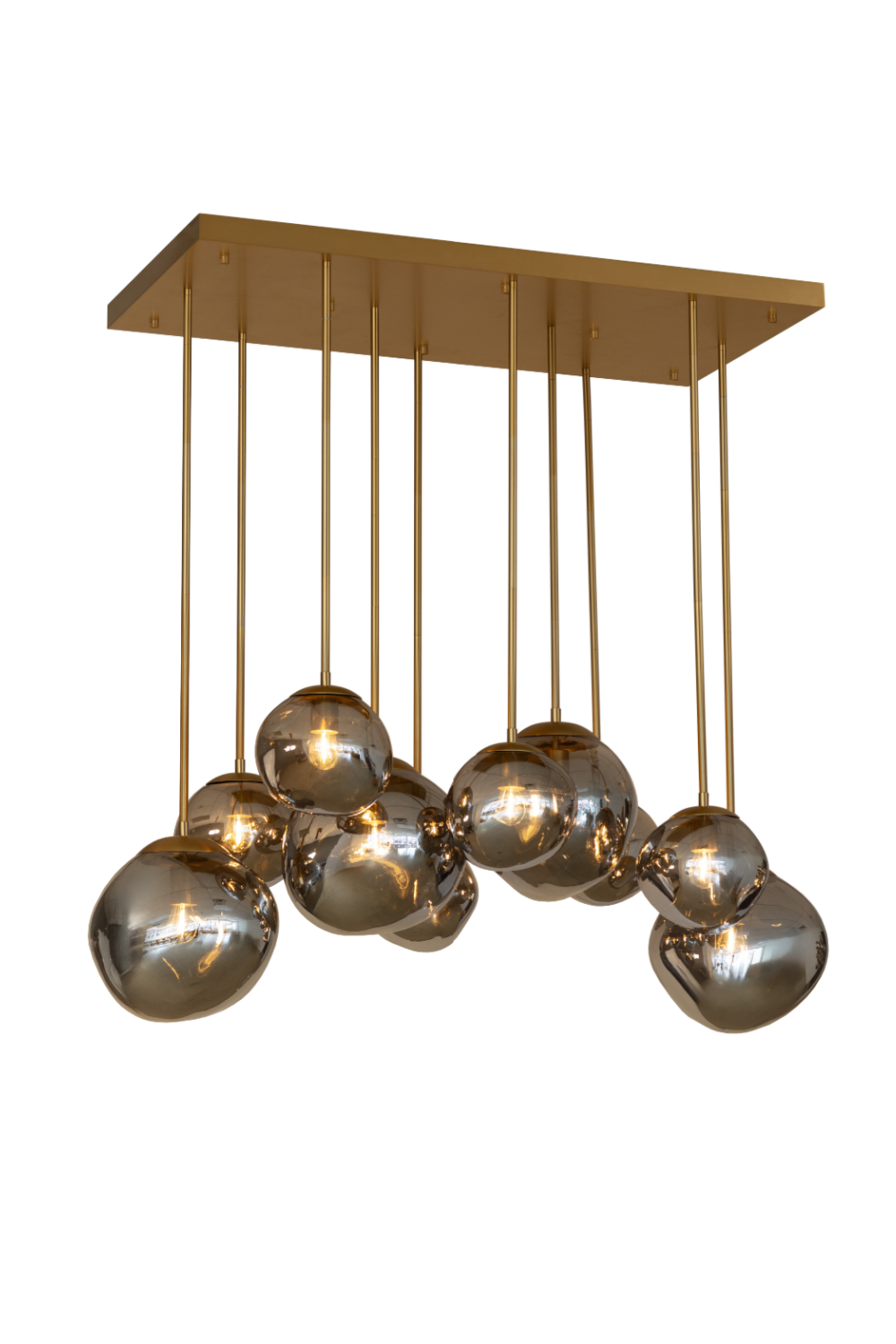   Modern European furniture - Gray Glass Orbs Chandelier - www.oroa.com | Oroa.com