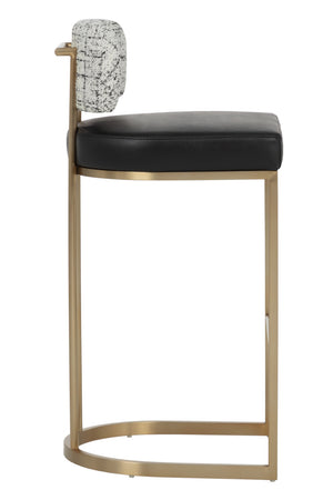  Modern European furniture - Two-Toned Low-Back Bar Stool - www.oroa.com | Oroa.com