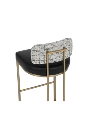   Modern European furniture - Two-Toned Low-Back Bar Stool - www.oroa.com | Oroa.com