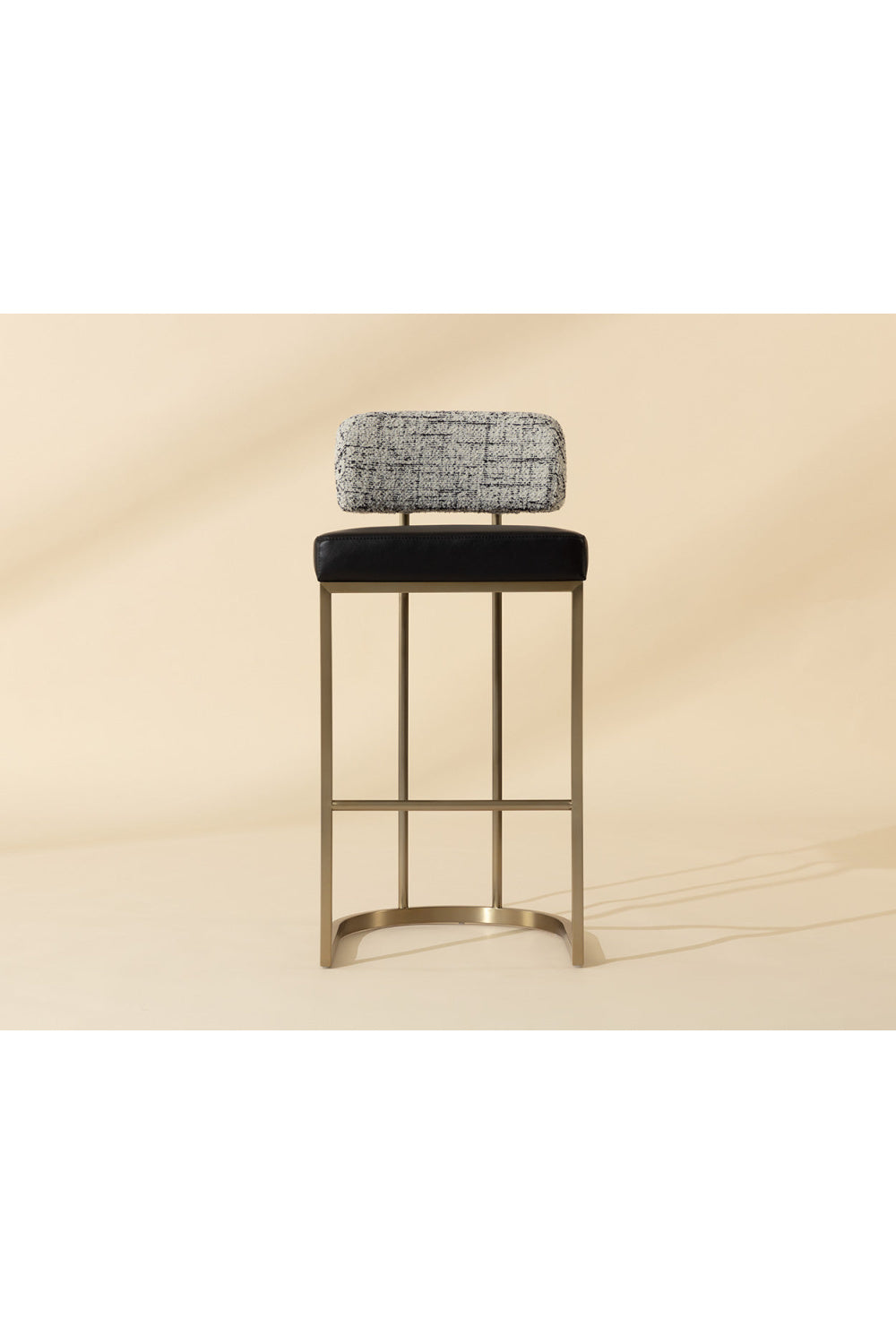   Modern European furniture - Two-Toned Low-Back Bar Stool - www.oroa.com | Oroa.com