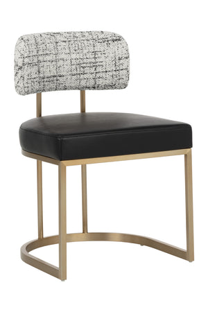  Modern European furniture - Two-Toned Cantilevered Dining Chair - www.oroa.com | Oroa.com