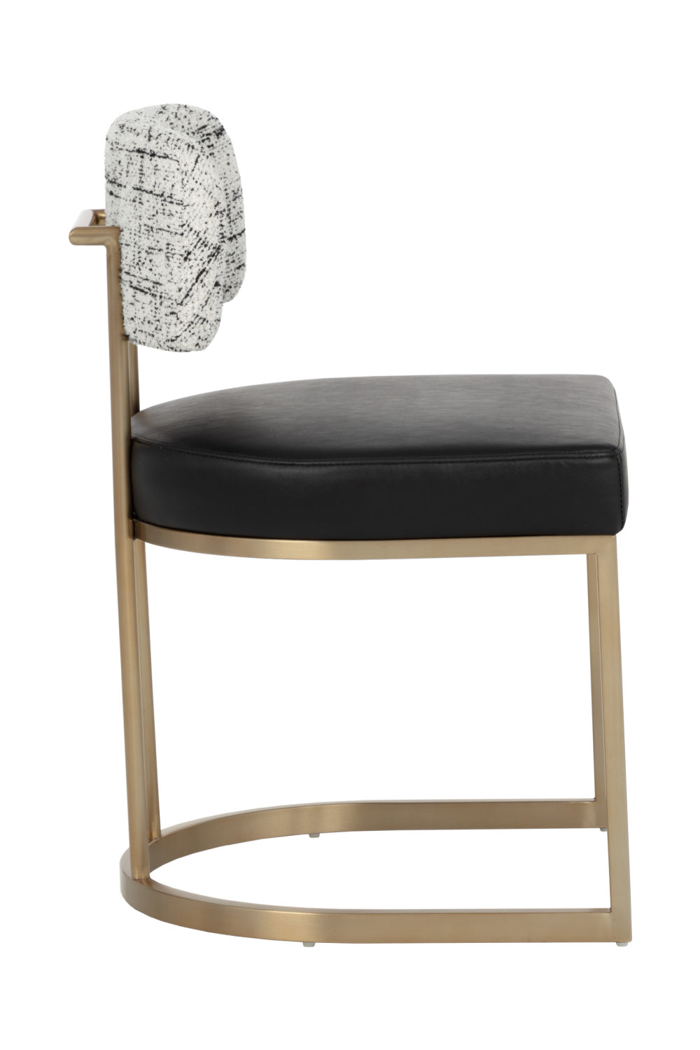   Modern European furniture - Two-Toned Cantilevered Dining Chair - www.oroa.com | Oroa.com