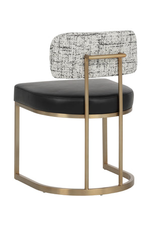   Modern European furniture - Two-Toned Cantilevered Dining Chair - www.oroa.com | Oroa.com